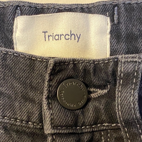 Triarchy Classic Black Women's Jeans Size 25 - Picture 5 of 7
